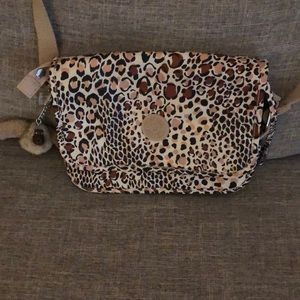 Kipling Crossbody Leopard print Handbag